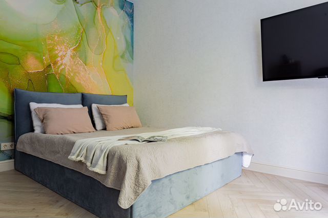 

1-к. квартира, 34 м², 2 кровати