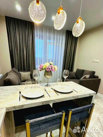 

Квартира-студия, 33 м², 2 кровати