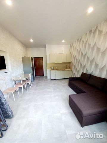 

Квартира-студия, 28 м², 2 кровати