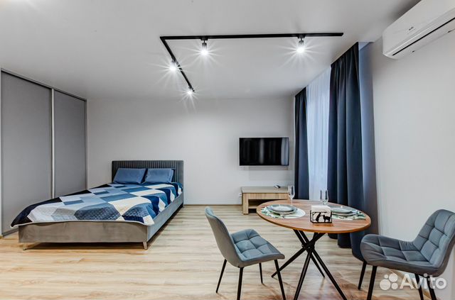 

Квартира-студия, 37 м², 1 кровать