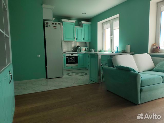 

1-к. квартира, 43,1 м², 2 кровати