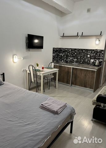 

Квартира-студия, 25 м², 2 кровати