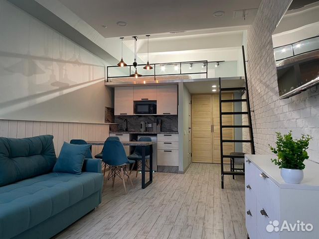 

Квартира-студия, 29,7 м², 2 кровати