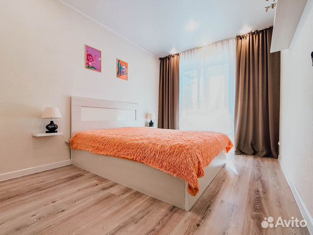 

2-к. квартира, 43 м², 2 кровати