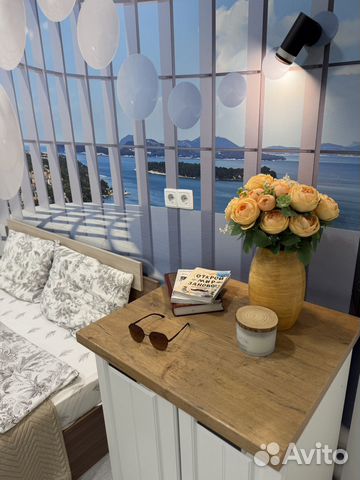 

Квартира-студия, 42 м², 2 кровати