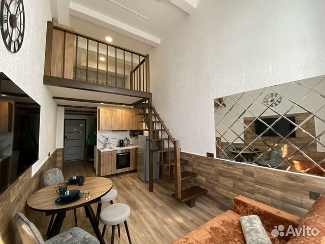 

Квартира-студия, 35 м², 2 кровати