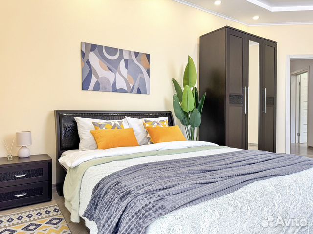 

1-к. квартира, 70 м², 2 кровати