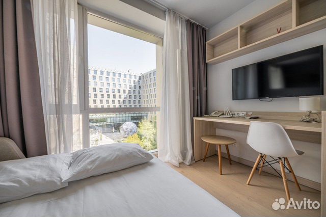 

Квартира-студия, 24 м², 1 кровать