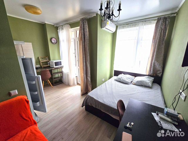 

Квартира-студия, 30 м², 2 кровати