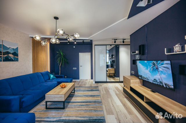 

1-к. квартира, 70 м², 3 кровати