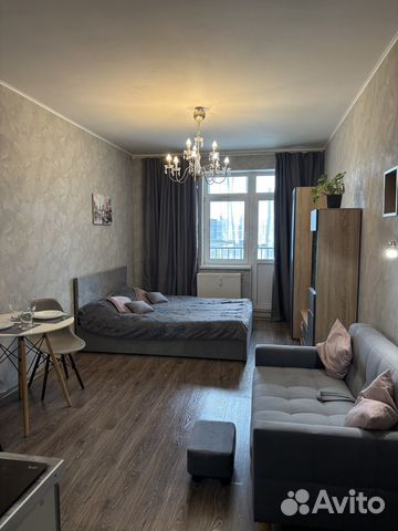

Квартира-студия, 24,8 м², 2 кровати