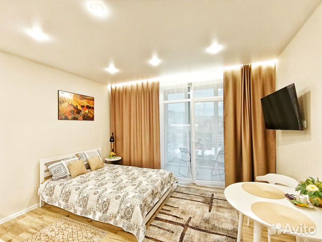 

Квартира-студия, 27 м², 1 кровать