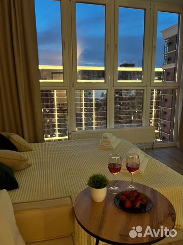

Квартира-студия, 28 м², 2 кровати
