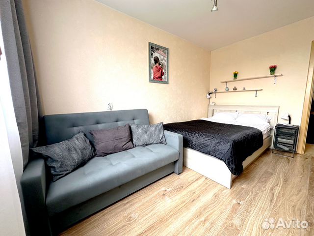 

1-к. квартира, 34 м², 2 кровати