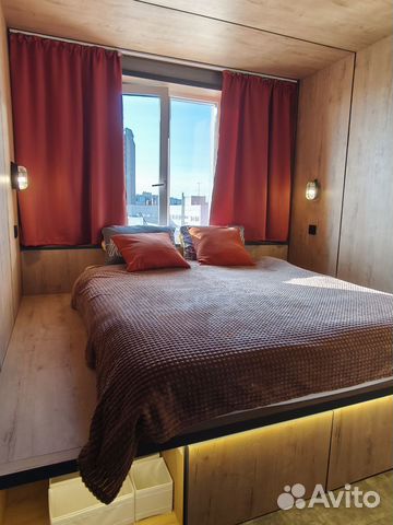 

Квартира-студия, 15 м², 1 кровать