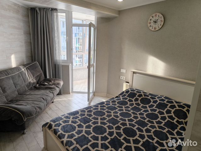 

Квартира-студия, 28 м², 2 кровати