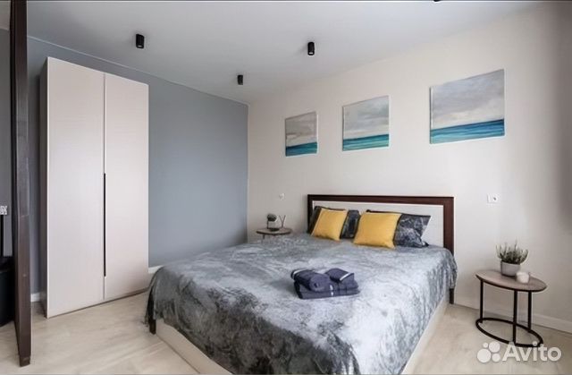 

Квартира-студия, 23 м², 2 кровати