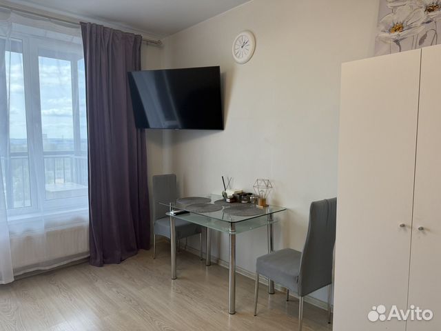 

Квартира-студия, 30 м², 1 кровать