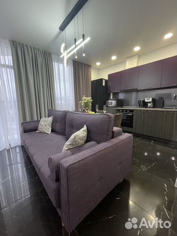 

Квартира-студия, 38 м², 2 кровати