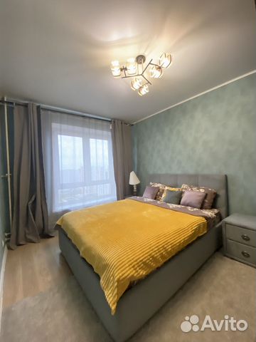 

1-к. квартира, 38 м², 2 кровати