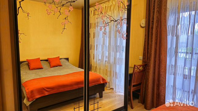 

1-к. квартира, 61 м², 2 кровати