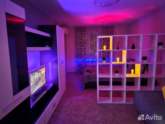 

1-к. квартира, 46 м², 2 кровати