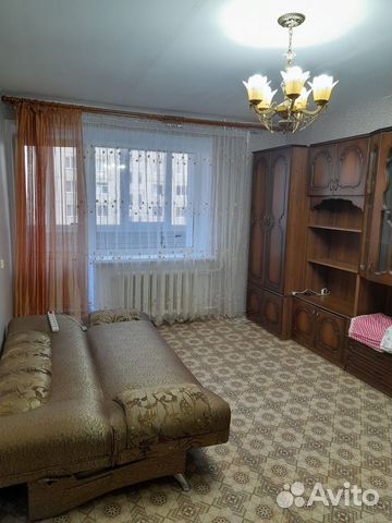 

1-к. квартира, 41 м², 2 кровати