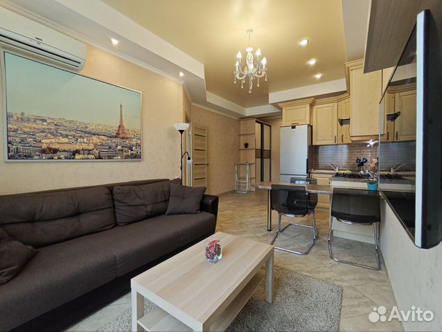 

1-к. квартира, 40 м², 2 кровати