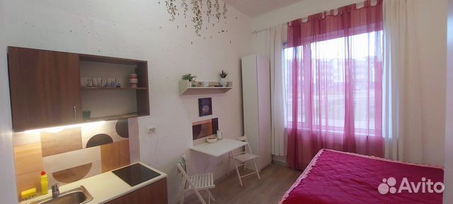 

Квартира-студия, 25 м², 1 кровать