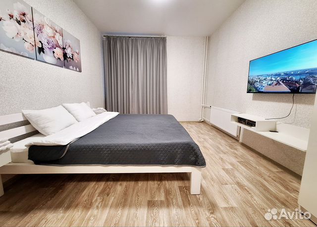 

1-к. квартира, 38,3 м², 2 кровати