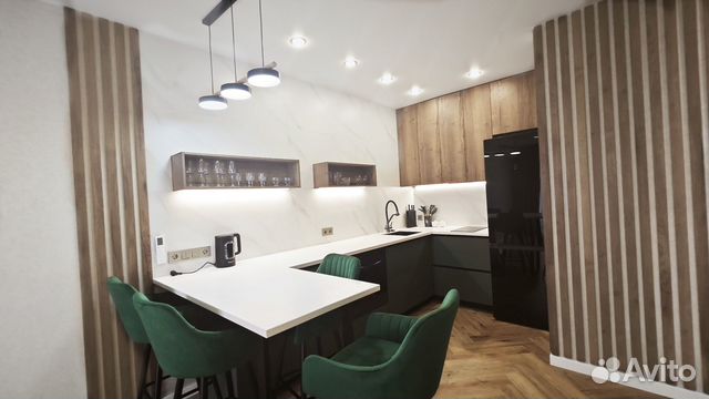 

1-к. квартира, 38 м², 2 кровати