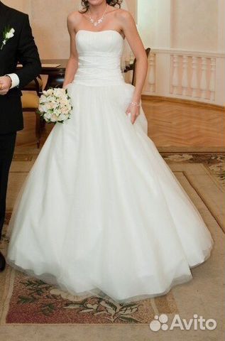Свадебное платье с фатой и подъюбником To be Bride Свадебное платье с фатой и подъюбником To be Bride