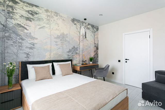

1-к. квартира, 40 м², 2 кровати