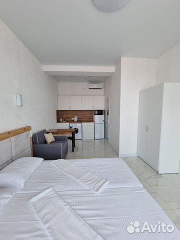 

Квартира-студия, 20 м², 2 кровати