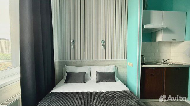 

Квартира-студия, 15 м², 1 кровать