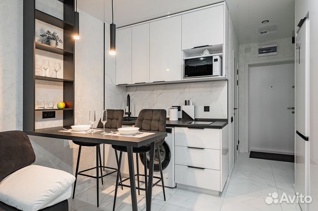 

Квартира-студия, 25 м², 2 кровати