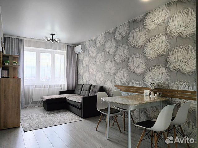 

2-к. квартира, 43 м², 2 кровати