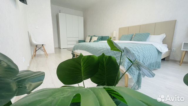 

1-к. квартира, 40 м², 2 кровати