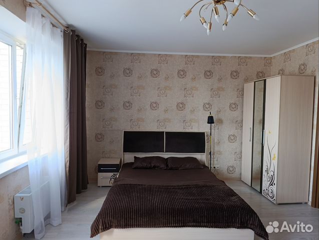 

1-к. квартира, 45 м², 2 кровати