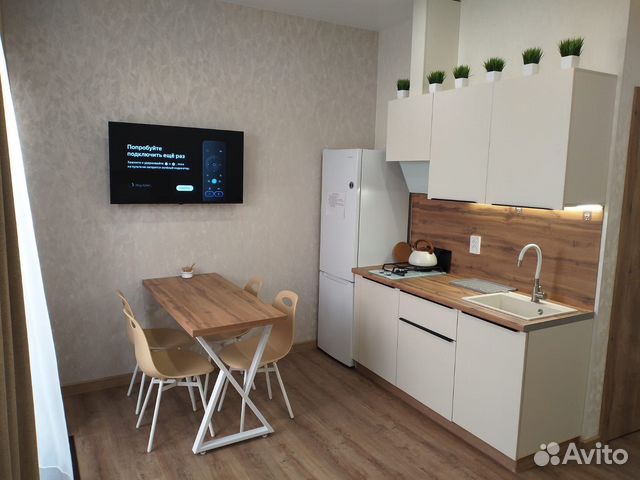 

Квартира-студия, 41 м², 2 кровати