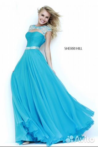Новое платье Sherri hill со стеклярусом Новое платье Sherri hill со стеклярусом