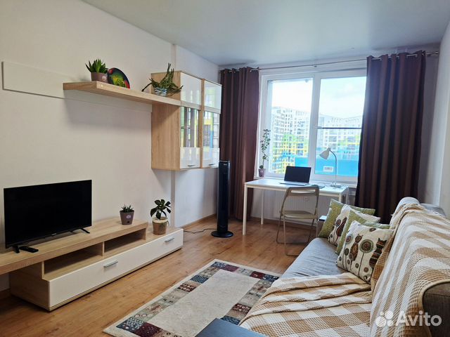 

1-к. квартира, 45 м², 2 кровати