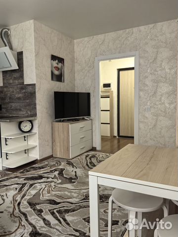 

Квартира-студия, 28 м², 2 кровати