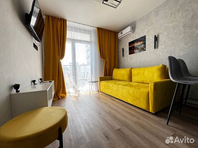 

Квартира-студия, 24 м², 2 кровати