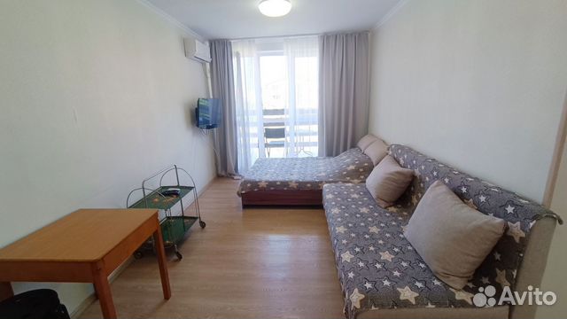 

Квартира-студия, 27 м², 2 кровати
