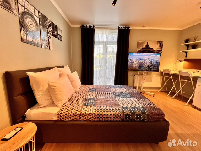 

Квартира-студия, 27 м², 1 кровать