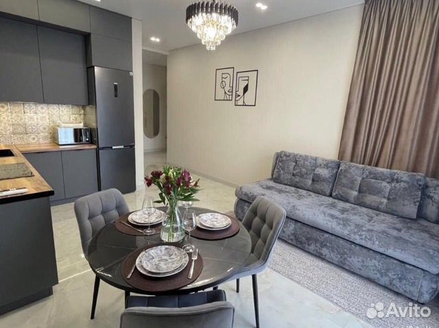 

1-к. квартира, 50 м², 2 кровати