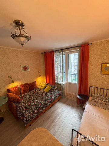 

Квартира-студия, 30 м², 4 кровати