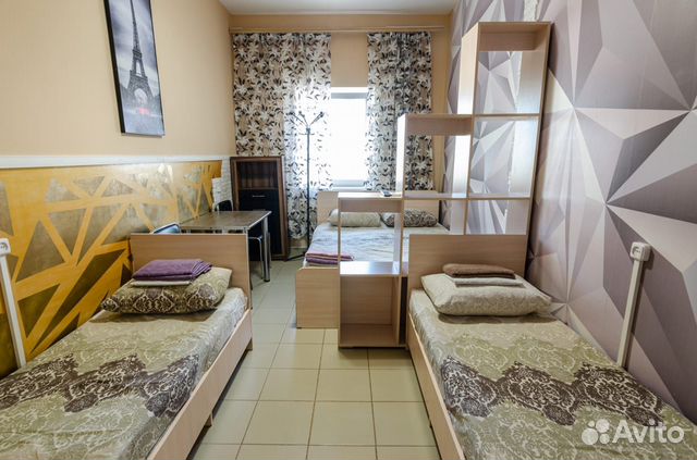 

1-к. квартира, 30 м², 3 кровати