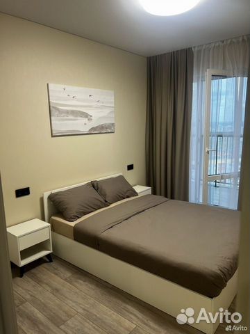 

1-к. квартира, 43 м², 2 кровати